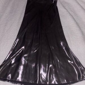 Shiny Sliver Women's Skirt
